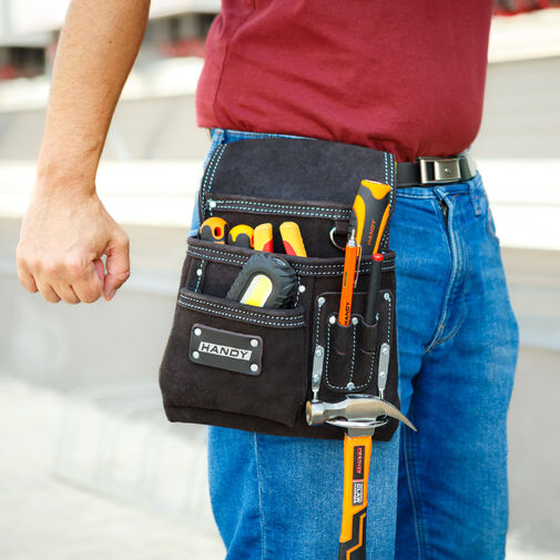 10260A • Bőr szerszámtartó táska - 200 x 300 mm