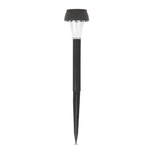 11260 • LED-es szolár lámpa - hidegfehér - fekete - műanyag