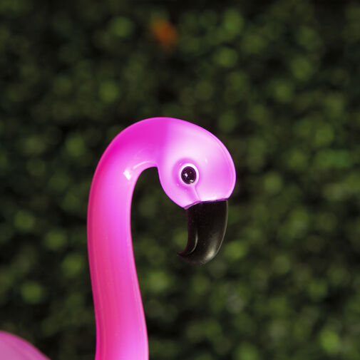 11270 • LED-es szolár flamingó - leszúrható - műanyag - 52 x 19 x 6 cm