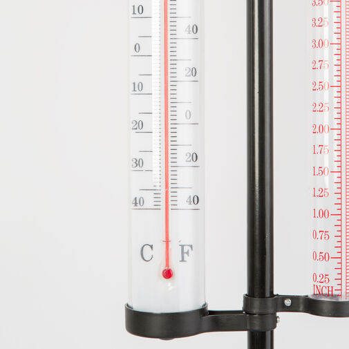 11278 • Kerti időjárás állomás - hőmérő, esőmérő, szélmérő - 145 cm