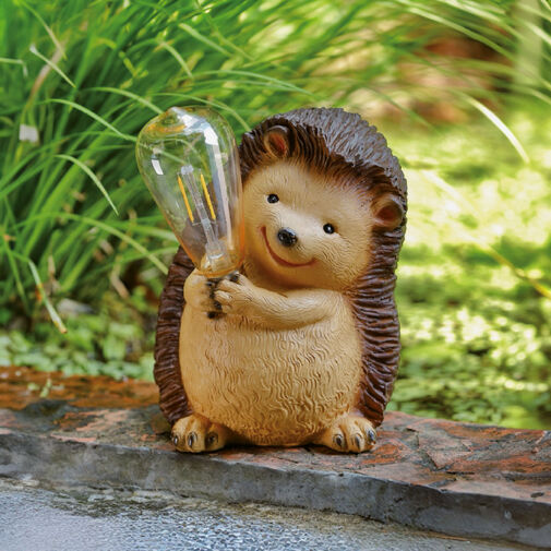 11419 • Szolár állatfigura - süni - 1 x filament LED - 16 x 19 x 23 cm