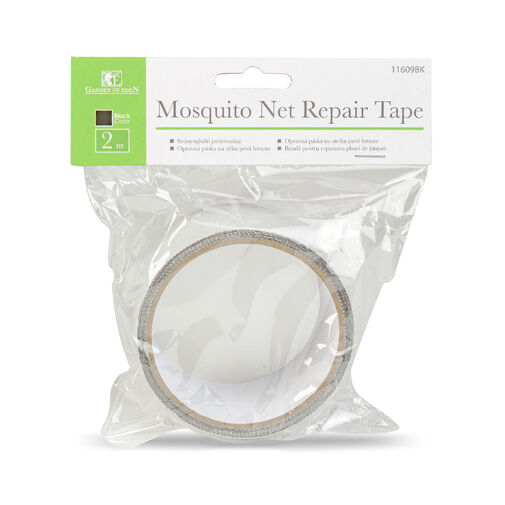 11609BK • Szúnyogháló javítószalag - 2 m x 5 cm - fekete