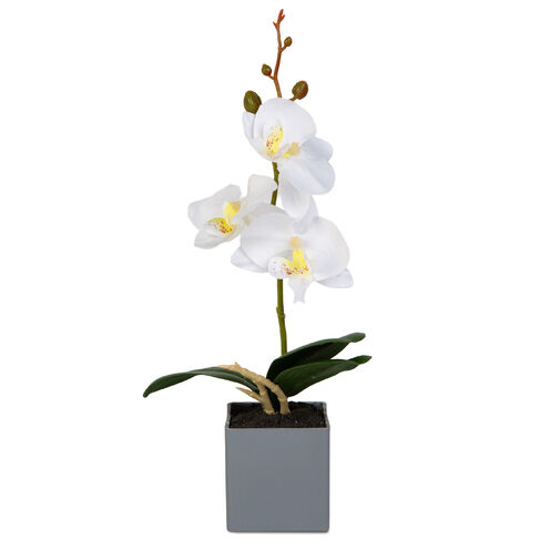 11914 • Műnövény dekoráció - orchidea - 3 féle - 29,5 cm