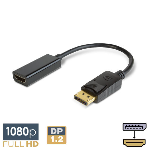 20337 • DisplayPort - HDMI adapter - 1.2 - 1080P