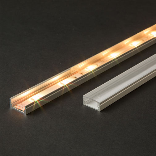 41010T1 • LED alumínium profil takaró búra
