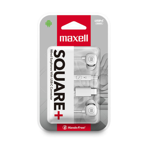 52041WH • Maxell square+ fülhallgató - Type-c - 120 cm - fehér