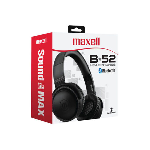 52046BK • Maxell HP-BTB52 fejhallgató - fekete