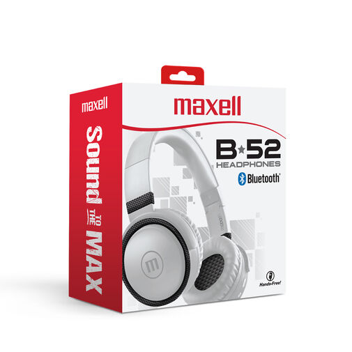 52046WH • Maxell HP-BTB52 fejhallgató - fehér