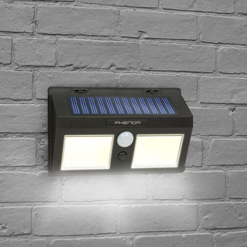 55287 • Mozgásérzékelős szolár reflektor - fali - COB LED