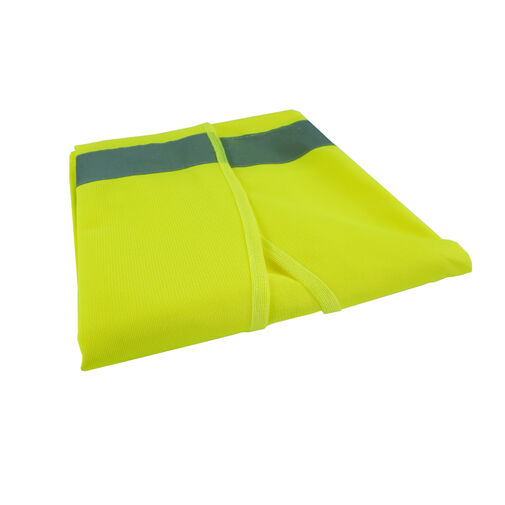 55897D • Fényvisszaverő biztonsági mellény – 2. osztály, sárga – EN ISO 20471 tanúsítvánnyal