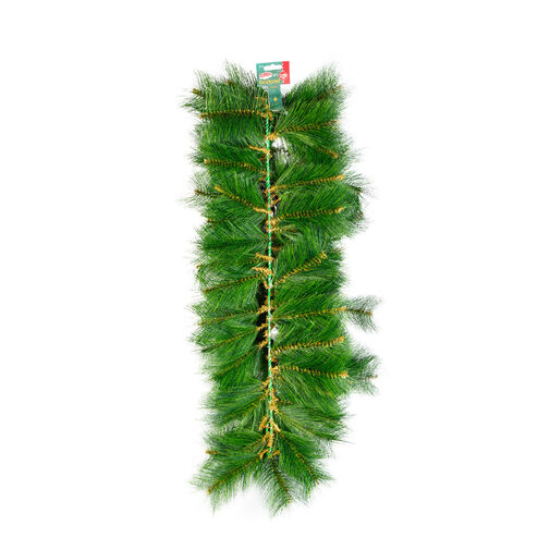 56451 • Fenyő girland - zöld - 270 cm - PET
