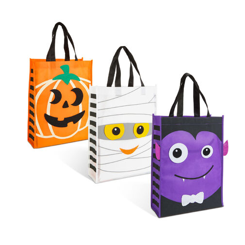 56624 • Halloween-i táska - filc díszítéssel - 40 x 30 cm - 3 féle