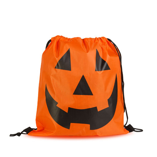 56627 • Halloween-i hátizsák - tök - összehúzós - 39,5 x 34 cm