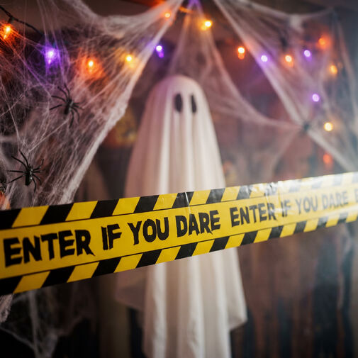 56629 • Halloween-i figyelmeztető szalag dekoráció - 3 x 6 m