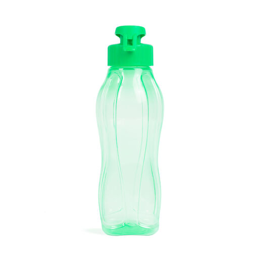 57214 • Sport kulacs - műanyag, átlátszó - 600 ml - 3 színben