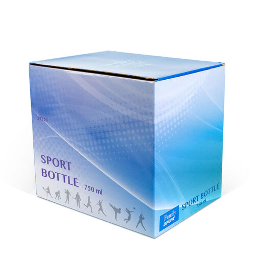 57220 • Sport kulacs - 750 ml - opálos - kék-lila színátmenetes