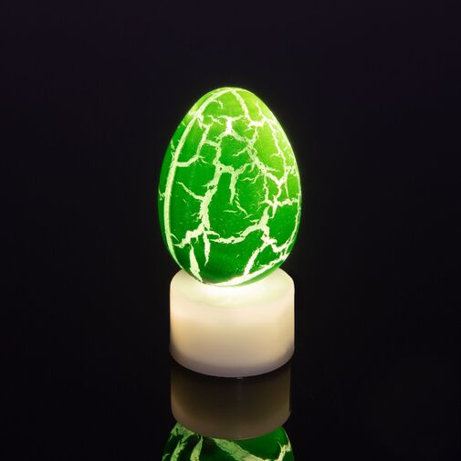57908 • Húsvéti LED dekor tojás - 1 LED - 3 x AG10 - 4 féle