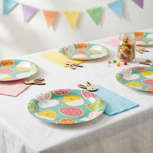 57988 • Húsvéti papírtányér - 23 cm - 8 db / csomag