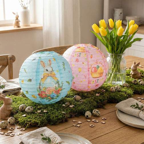 57989 • Húsvéti dekoráció - lampion - papír - Ø30 cm