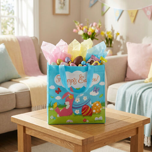 57991 • Húsvéti ajándéktáska - 22 x 23 x 11 cm - 4 féle