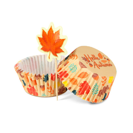 59048A • Muffin papír szett - pálcikákkal - 24 + 24 db