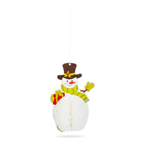 59731 • Karácsonyi dekoráció - papír lampion szett - 11 x 13 cm - 4 db / csomag