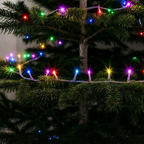 59768T • Fényfüzér - 20 m - színes - 400 LED - 100-240V - 6W - átlátszó kábel