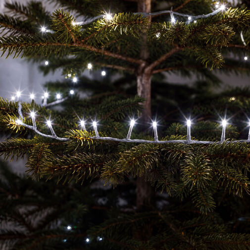 59771C • Fényfüzér - 50 m - hidegfehér - 1000 LED - 220-240V - 9W - átlátszó kábel