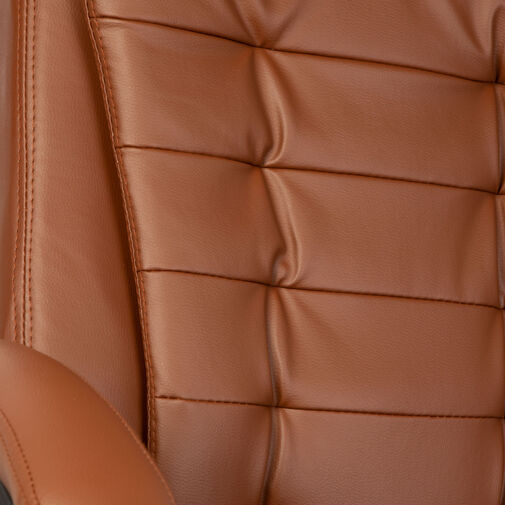 BMD1110BR • Irodai szék karfával - barna - 74 x 54 / 54 x 50 cm