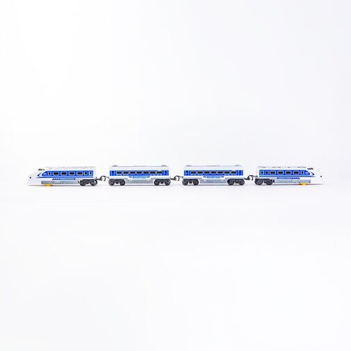 DA00353 • Express kisvasút - vasútállomással - elemes - 5 féle pálya