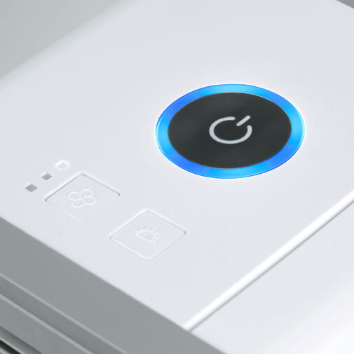 DA00914 • Mini léghűtő ventilátor - 5V USB - LED hangulatvilágítással