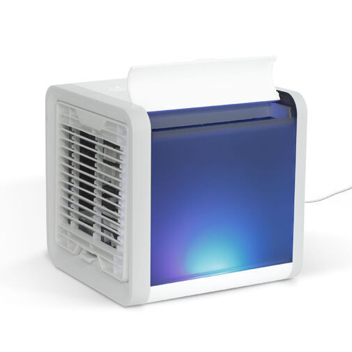 DA00914 • Mini léghűtő ventilátor - 5V USB - LED hangulatvilágítással