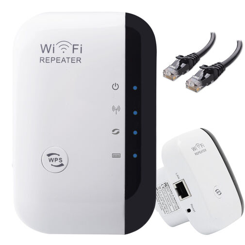 DA00936 • WiFi router, jelerősítő, accesspoint - B/G/N, 2.4 Ghz, 300 Mbps, DHCP, WPS