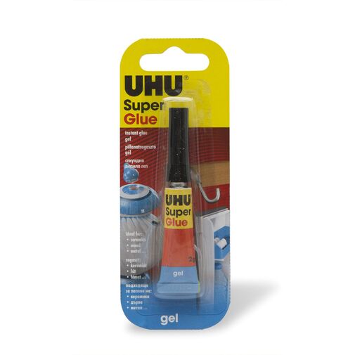 U36690 • UHU Super Glue pillanatragasztó 2 g gél